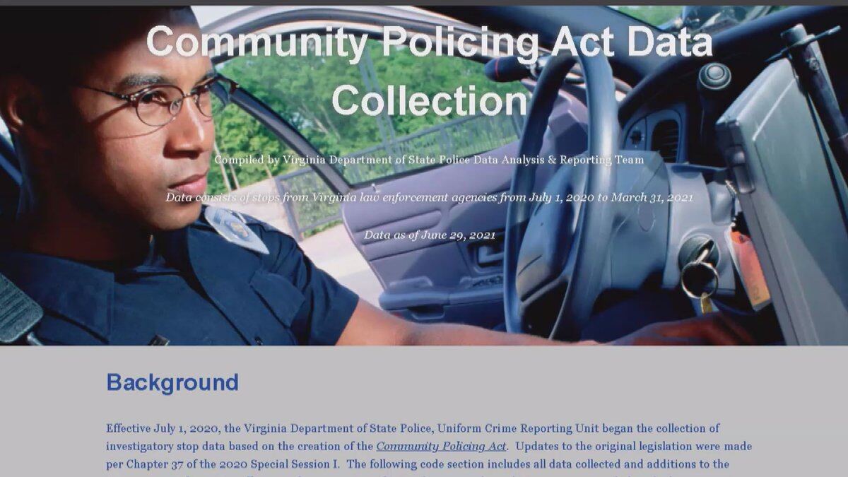 New website tracks traffic stops in Virginia