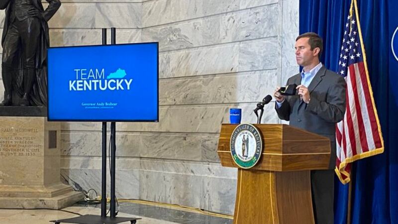 Gov. Andy Beshear provides Kentuckians with an update on COVID-19.