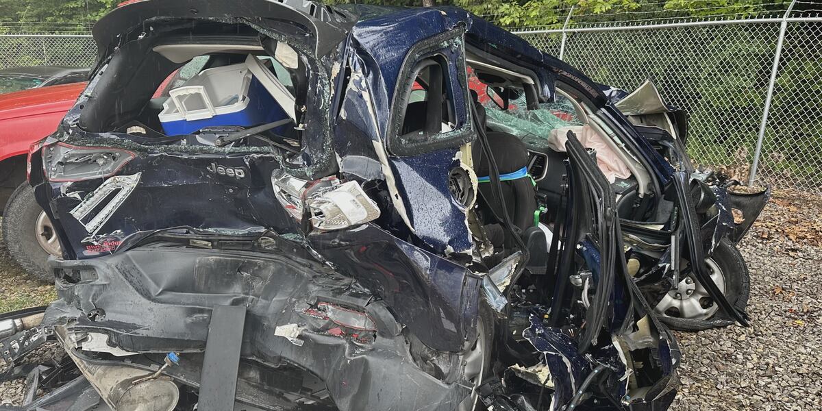 Family left in shock after being hit by 2 semitrucks on way home from